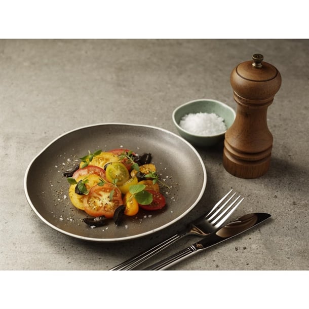 Olympia Chia Plates Charcoal 270mm (Pack of 6) Olympia Chia Plates Charcoal 270mm (Pack of 6)