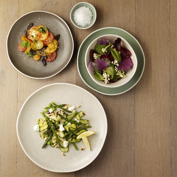 Olympia Chia Plates Green 205mm (Pack of 6) Olympia Chia Plates Green 205mm (Pack of 6)