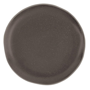 Olympia Chia Plates Charcoal 205mm