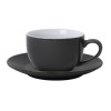 Olympia Cafe Saucer Charcoal (Fits GK075 & GK078) - 158mm (12 Pack) Olympia Cafe Saucer Charcoal (Fits GK075 & GK078) - 158mm (12 Pack)