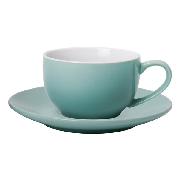 Olympia Cafe Saucer Aqua (Fits GL460 & GL461) - 158mm (12 Pack) Olympia Cafe Saucer Aqua (Fits GL460 & GL461) - 158mm (12 Pack)