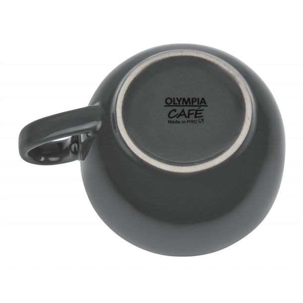 Olympia Cafe Coffee Cup Charcoal - 230ml (12 Pack) Olympia Cafe Coffee Cup Charcoal - 230ml (12 Pack)