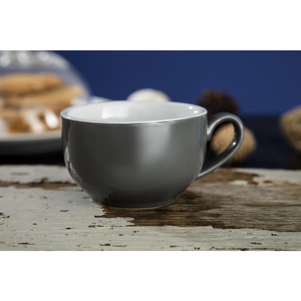 Olympia Cafe Coffee Cup Charcoal - 230ml (12 Pack) Olympia Cafe Coffee Cup Charcoal - 230ml (12 Pack)