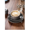 Olympia Cafe Cappuccino Cup Charcoal - 340ml (12 Pack)