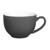 Olympia Cafe Cappuccino Cup Charcoal - 340ml (12 Pack)