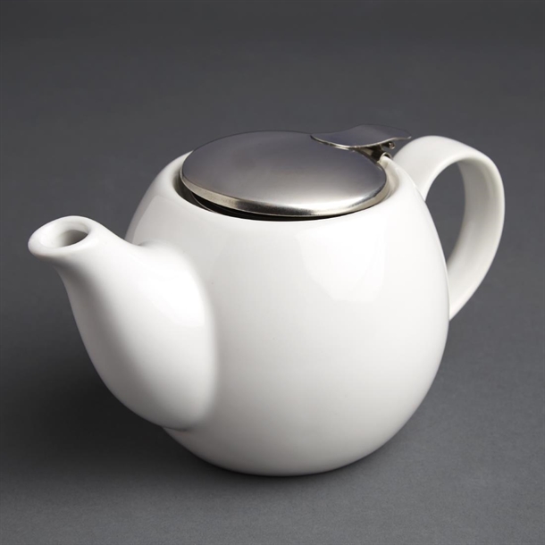 Olympia Cafe Teapot White - 510ml (1 Pack)