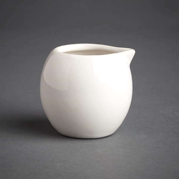 Olympia Cafe Milk Jug White - 70ml (6 Pack) Olympia Cafe Milk Jug White - 70ml (6 Pack)