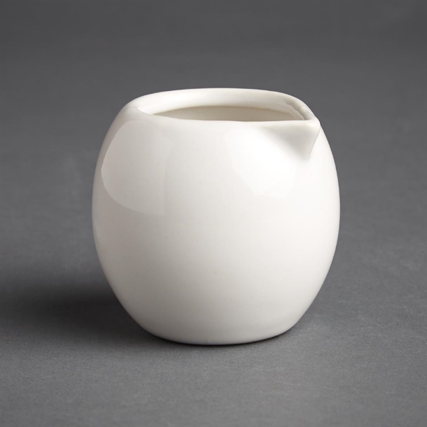 Olympia Cafe Milk Jug White - 70ml (6 Pack) Olympia Cafe Milk Jug White - 70ml (6 Pack)