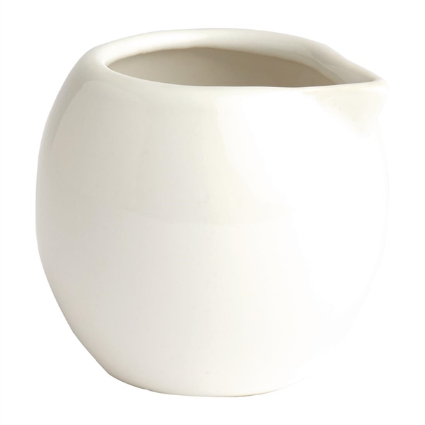 Olympia Cafe Milk Jug White - 70ml (6 Pack) Olympia Cafe Milk Jug White - 70ml (6 Pack)
