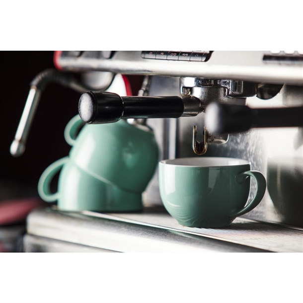 Olympia Cafe Coffee Cup Aqua - 230ml (12 Pack) Olympia Cafe Coffee Cup Aqua - 230ml (12 Pack)