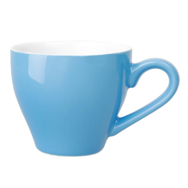 Olympia Cafe Espresso Cup Blue - 100ml (Box 12)