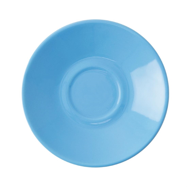 Olympia Cafe Espresso Saucer Blue (12 Pack) Olympia Cafe Espresso Saucer Blue (12 Pack)