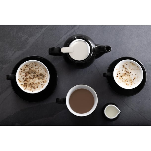 Olympia Cafe Saucer Black (12 Pack) Olympia Cafe Saucer Black (12 Pack)