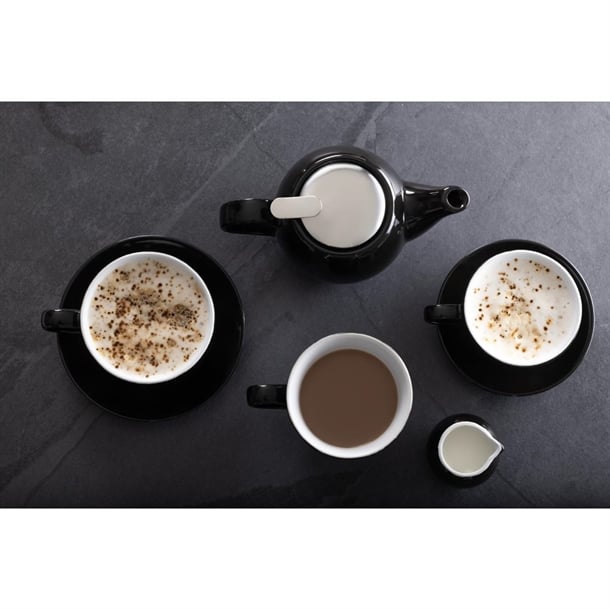 Olympia Cafe Saucer Black (12 Pack) Olympia Cafe Saucer Black (12 Pack)