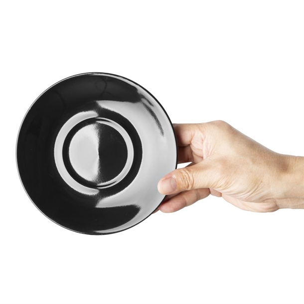 Olympia Cafe Saucer Black (12 Pack) Olympia Cafe Saucer Black (12 Pack)