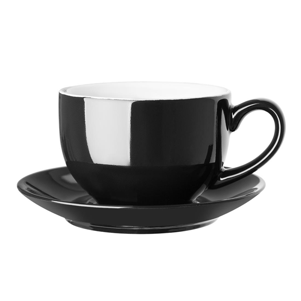 Olympia Cafe Saucer Black (12 Pack) Olympia Cafe Saucer Black (12 Pack)