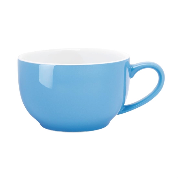 Olympia Cafe Coffee Cup Blue - 230ml (12 Pack) Olympia Cafe Coffee Cup Blue - 230ml (12 Pack)