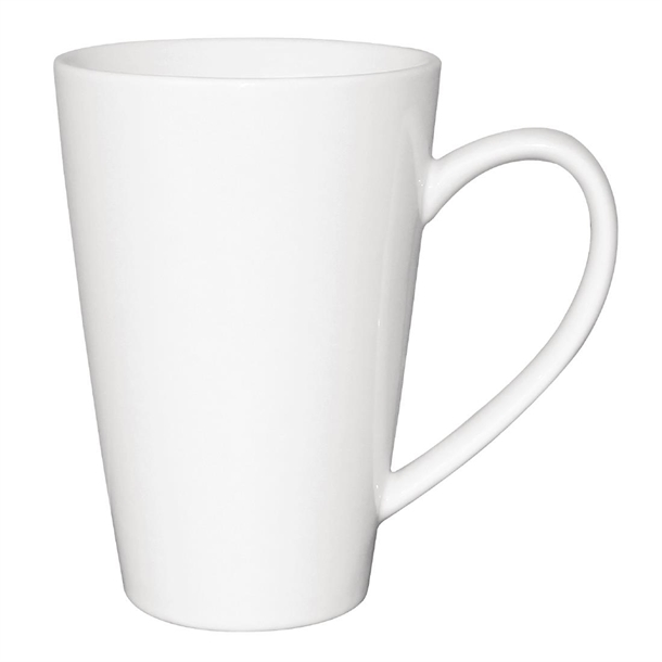 Olympia Cafe Latte Cup White - 340ml (12 Pack) Olympia Cafe Latte Cup White - 340ml (12 Pack)