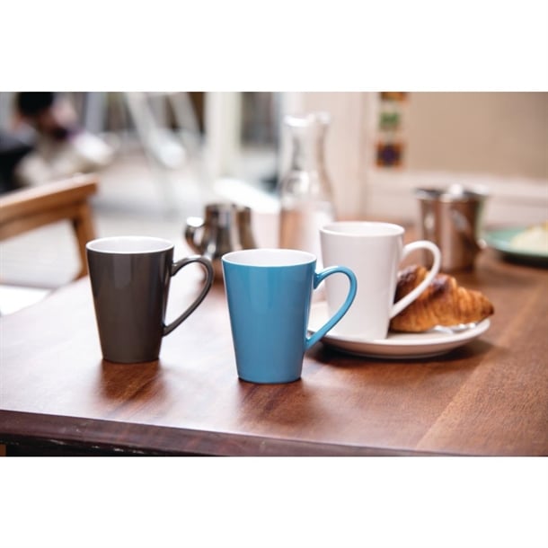 Olympia Cafe Latte Cup White - 340ml (12 Pack) Olympia Cafe Latte Cup White - 340ml (12 Pack)
