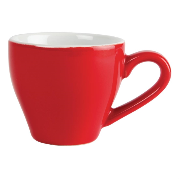 Olympia Cafe Espresso Cup Red - 100ml (12 Pack) Olympia Cafe Espresso Cup Red - 100ml (12 Pack)