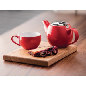 Olympia Cafe Teapot Red - 510ml (1 Pack)