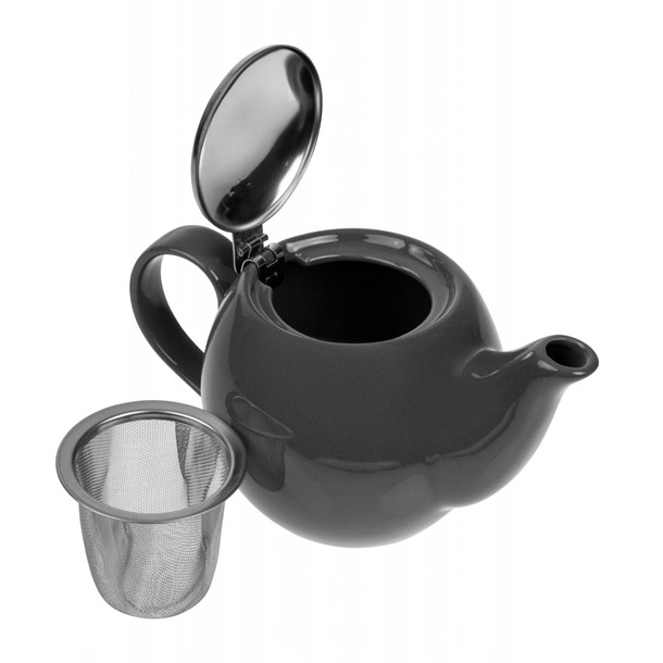 Olympia Cafe Teapot Charcoal - 510ml (1 Pack) Olympia Cafe Teapot Charcoal - 510ml (1 Pack)