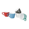 Olympia Cafe Mug Blue Ripple - 230ml (6 Pack) Olympia Cafe Mug Blue Ripple - 230ml (6 Pack)