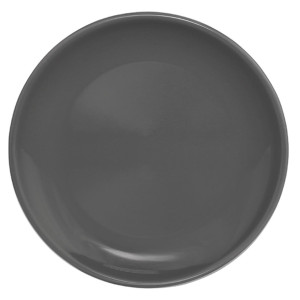 Olympia Cafe Coupe Plate Charcoal - 205mm (Box 12)