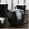 Olympia Cafe Teapot Black