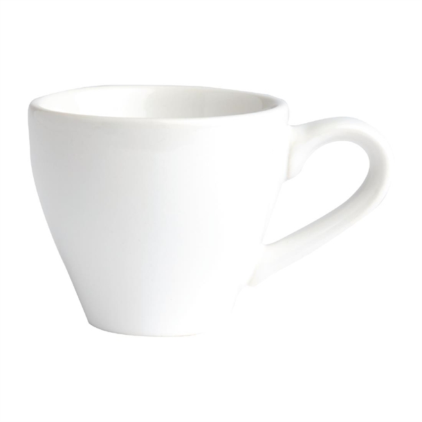Olympia Cafe Espresso Cup White - 100ml (12 Pack)