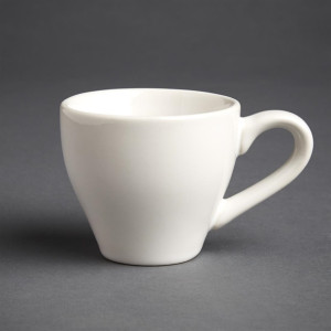 Olympia Cafe Espresso Cup White - 100ml (12 Pack)