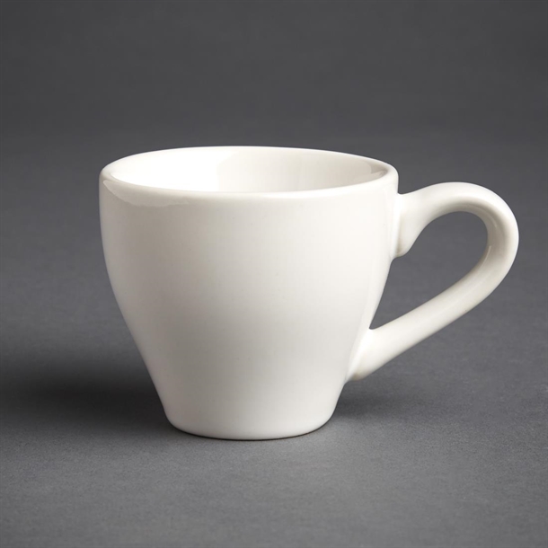 Olympia Cafe Espresso Cup White - 100ml (12 Pack)