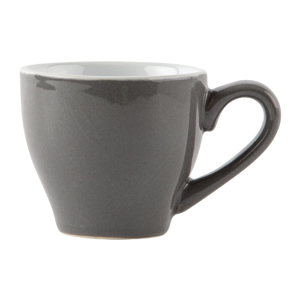 Olympia Cafe Espresso Cup Charcoal - 100ml (12 Pack) Olympia Cafe Espresso Cup Charcoal - 100ml (12 Pack)
