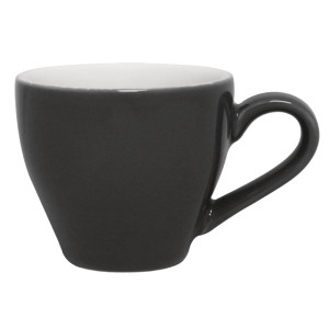 Olympia Cafe Espresso Cup Charcoal - 100ml (12 Pack)