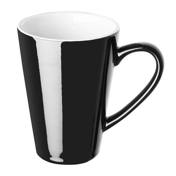 Olympia Cafe Latte Cup Black - 340ml 11.5fl oz (12 Pack) Olympia Cafe Latte Cup Black - 340ml 11.5fl oz (12 Pack)