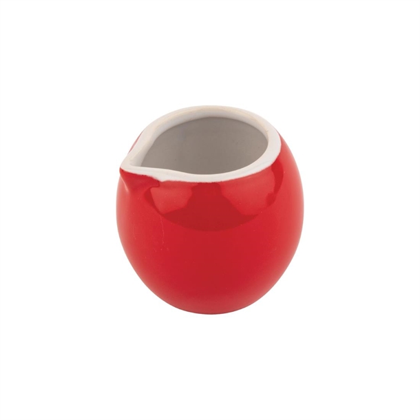 Olympia Cafe Milk Jug Red - 70ml (Box 6) Olympia Cafe Milk Jug Red - 70ml (Box 6)