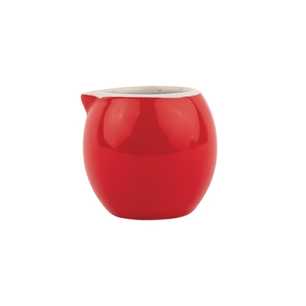 Olympia Cafe Milk Jug Red - 70ml (Box 6) Olympia Cafe Milk Jug Red - 70ml (Box 6)
