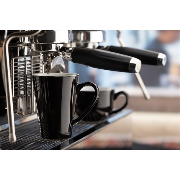 Olympia Cafe Latte Cup Black - 340ml 11.5fl oz (12 Pack) Olympia Cafe Latte Cup Black - 340ml 11.5fl oz (12 Pack)