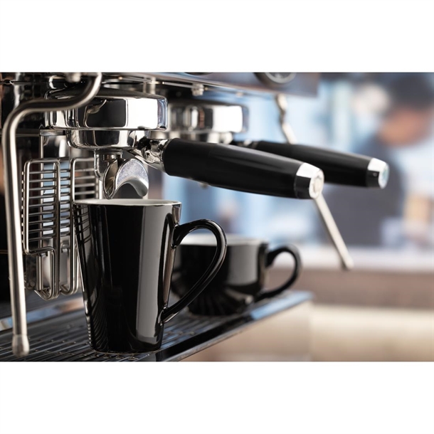 Olympia Cafe Latte Cup Black - 340ml 11.5fl oz (12 Pack) Olympia Cafe Latte Cup Black - 340ml 11.5fl oz (12 Pack)
