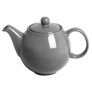 Olympia Café Teapot Charcoal 450ml (2 Pack)