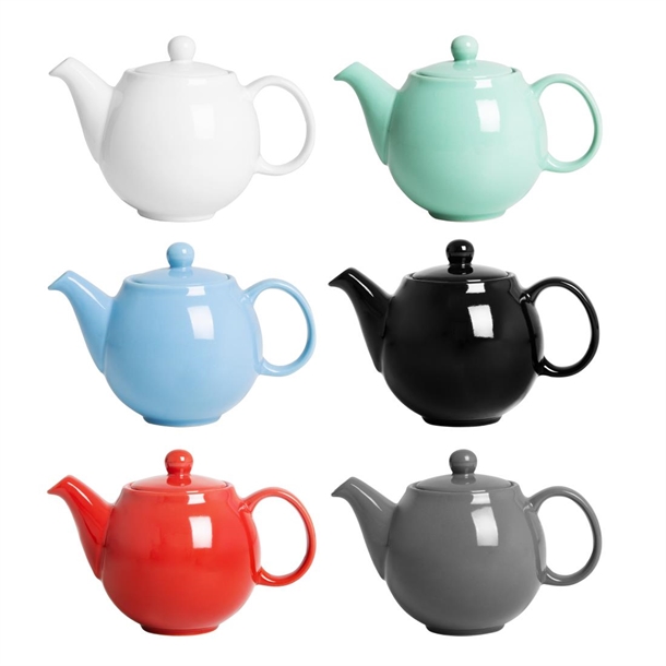 Olympia Café Teapot Charcoal 450ml (2 Pack)