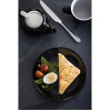 Olympia Cafe Coupe Plate Black - 205mm (12 Pack) Olympia Cafe Coupe Plate Black - 205mm (12 Pack)