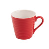 Olympia Cafe Mug Red Ripple - 340ml (Box 6) Olympia Cafe Mug Red Ripple - 340ml (Box 6)