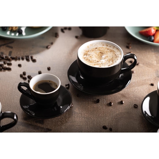 Olympia Cafe Espresso Cup Black (12 Pack) Olympia Cafe Espresso Cup Black (12 Pack)