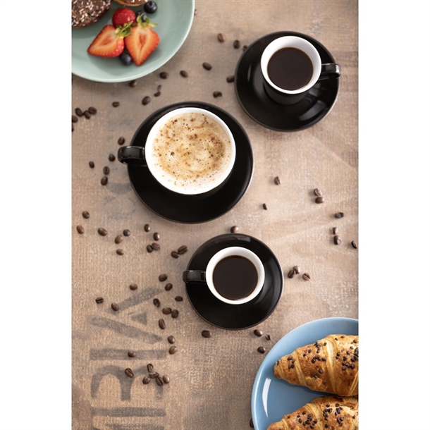 Olympia Cafe Espresso Cup Black (12 Pack) Olympia Cafe Espresso Cup Black (12 Pack)