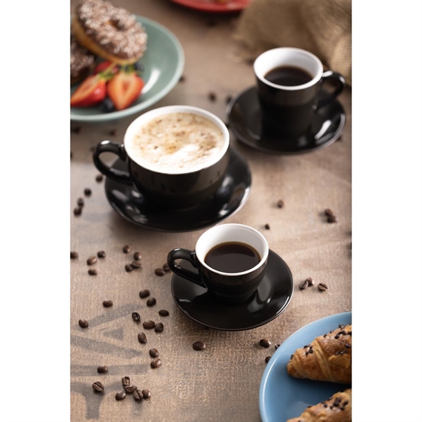 Olympia Cafe Espresso Cup Black (12 Pack) Olympia Cafe Espresso Cup Black (12 Pack)
