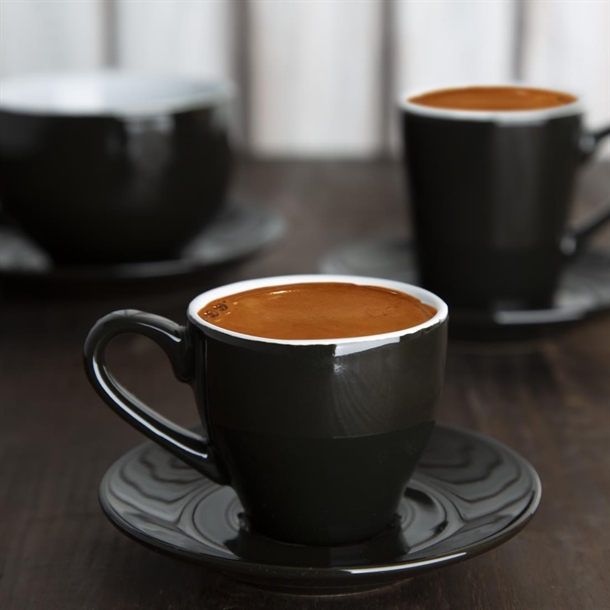 Olympia Cafe Espresso Cup Black (12 Pack) Olympia Cafe Espresso Cup Black (12 Pack)