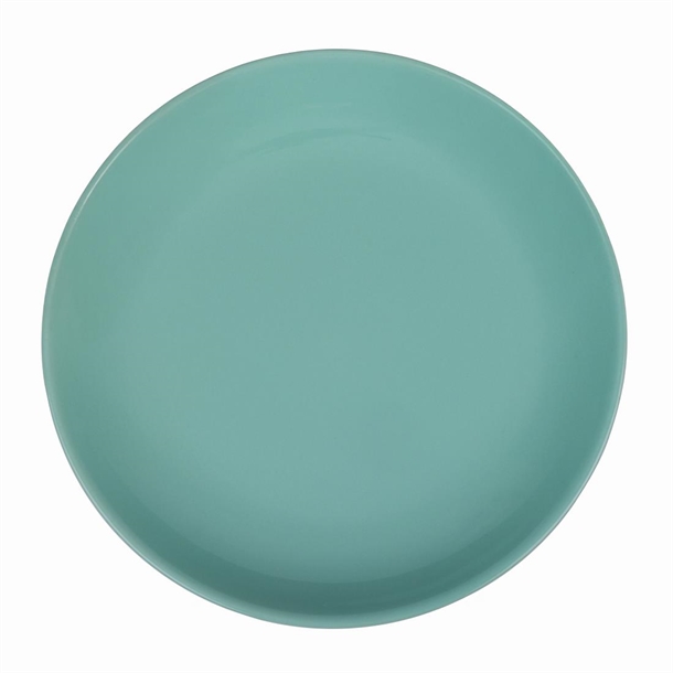 Olympia Cafe Coupe Plate Aqua - 205mm (12 Pack) Olympia Cafe Coupe Plate Aqua - 205mm (12 Pack)