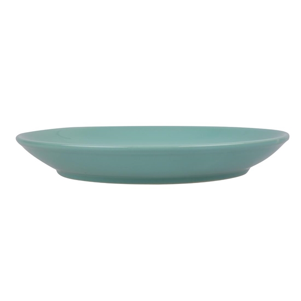 Olympia Cafe Coupe Plate Aqua - 205mm (12 Pack) Olympia Cafe Coupe Plate Aqua - 205mm (12 Pack)