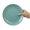 Olympia Cafe Coupe Plate Aqua - 205mm (12 Pack) Olympia Cafe Coupe Plate Aqua - 205mm (12 Pack)